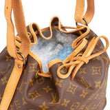 Louis Vuitton Monogram Canvas Sac Noé Petit Shoulder Bag