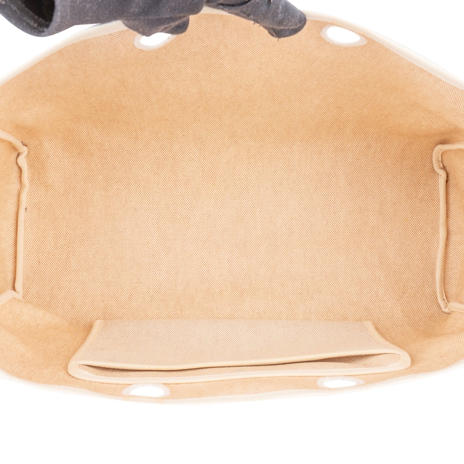 Hermès Classic Cotton Cabas GM Handbag - vintageandkickz