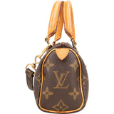 Louis Vuitton Monogram Canvas Mini Speedy Crossbody Handbag
