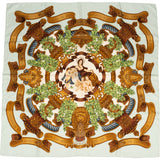 Hermès L'Europe Silk 90 Scarf Tuch