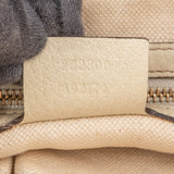 Gucci Monogram GG Bella Bamboo Handbag