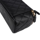 Chanel Quilted Caviar Leather Vanity Case Crossbody Bag
