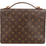 Louis Vuitton Monogram Canvas Pochette Monceau Handbag