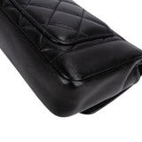 Chanel Quilted Lambskin Diana Single Flap Crossbody Bag