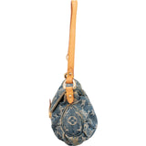 Louis Vuitton Monogram Denim Mini Pleaty Handbag