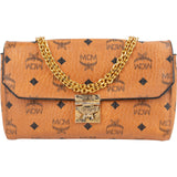 MCM Monogram Visetos Small Flap Chain Shoulder Crossbody Bag