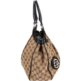 Gucci Monogram GG Canvas Sukey Tote Shoulder Bag