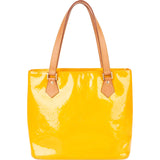 Louis Vuitton Monogram Vernis Houston Jaune Handbag