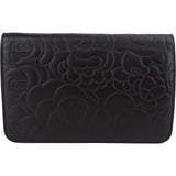 [🔄️B06 / F04] Chanel Embossed Calfskin Camellia On Chain Wallet - vintageandkickz