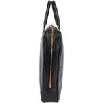 [🔄️B15 / F11] Louis Vuitton Noir Epi Leather Porte-Documents Voyage Handbag - vintageandkickz