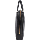 [🔄️B15 / F11] Louis Vuitton Noir Epi Leather Porte-Documents Voyage Handbag - vintageandkickz