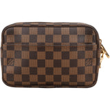 Louis Vuitton Monogram Damier Ebene Billets Macao Clutch