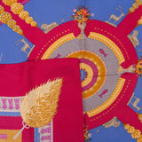 Hermès Fête au Village Silk 90 Scarf Tuch