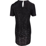 Chanel Black Sequins T-Shirt Short Dress (FR40 / DE38)