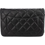 Chanel Quilted Lambskin Wallet on Chain Crossbody Bag