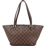 Louis Vuitton Monogram Damier Ebene Canvas Manosque PM Shoulder Bag