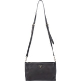Prada Black Pebbled Leather Crossbody Bag