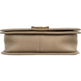 Chanel Caviar Leather Medium Boy Shoulder Bag
