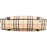 Burberry Nova-Check Monogram Boston Handbag