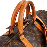 Louis Vuitton Monogram Canvas Keepall 55 Bandoulière Travel Bag
