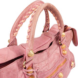 Balenciaga Pink Leather Giant City Handbag