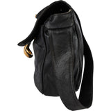 Loewe Leather Vintage D-Ring Flap Crossbody Bag