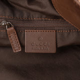 Gucci Monogram GG Canvas Bamboo Hobo Shoulder Bag