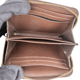 Louis Vuitton Monogram Damier Ebene Zippy Coin Wallet