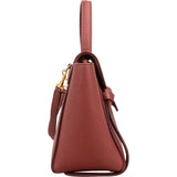 Céline Red Grained Calfskin Nano Belt Handbag