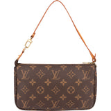 Louis Vuitton Monogram Canvas Pochette Accessoires Handbag