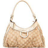 Gucci Monogram GG Abbey D-Ring Shoulder Bag