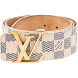 Louis Vuitton Monogram Damier Azur Canvas LV Initiales Belt (85 / 34)