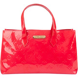 Louis Vuitton Pink Monogram Vernis Leather Wilshire PM Handbag
