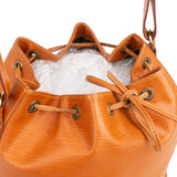 Louis Vuitton Cognac Epi Leather Sac Noé Petit Shoulder Bag