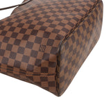 Louis Vuitton Monogram Damier Ebene Neverfull MM Shoulder Bag