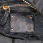 Prada Nylon Gaufre Triangle Shoulder Bag - vintageandkickz