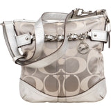 Coach Monogram Signature Glam Tote Shoulder Bag