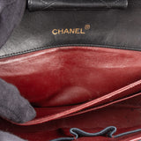 Chanel Quilted Lambskin 24K Gold Single Flap Crossbody Bag