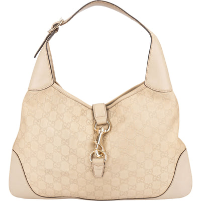 Gucci Guccissima Leather Jackie Hobo Handbag