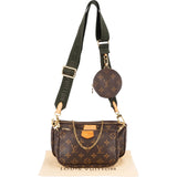 Louis Vuitton Canvas Monogram Multi Pochette Accessoires Crossbody Bag