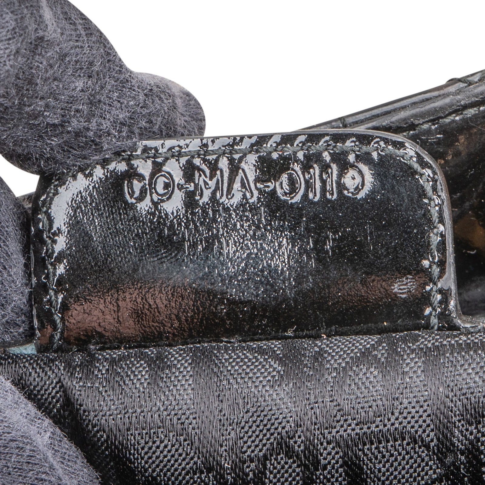 Christian Dior Quilted Patent Leather Lady Dior Handbag - vintageandkickz