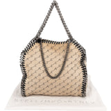 Stella McCartney Monogram Canvas Falabella Fold Over Tote Crossbody Handbag