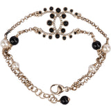 Chanel CC Crystal Pearl Bracelet 2020