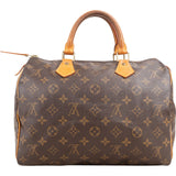 Louis Vuitton Monogram Canvas Speedy 30 Handbag