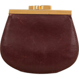 Cartier Bordeaux Leather Coin Wallet