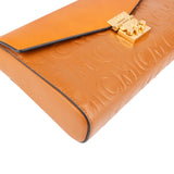 MCM Emblem Monogram Embossed Leather Patricia Crossbody Bag