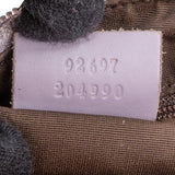 Gucci Monogram GG Canvas Baguette Shoulder Bag