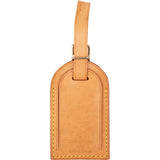 [🔄️B10 / F56] Louis Vuitton Vachetta Leather Luggage Tag - vintageandkickz