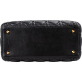 Christian Dior Quilted Lambskin Lady Dior Handbag