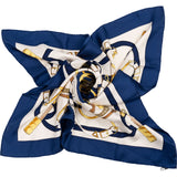 Hermès Éperon d'Or Silk Twill Silk 90 Scarf Tuch